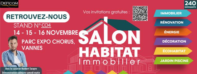 Retrouvez Elypsio au Salon de l'Habitat de Vannes !
